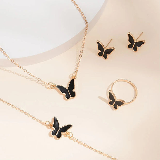 Butterfly Pendants Necklace