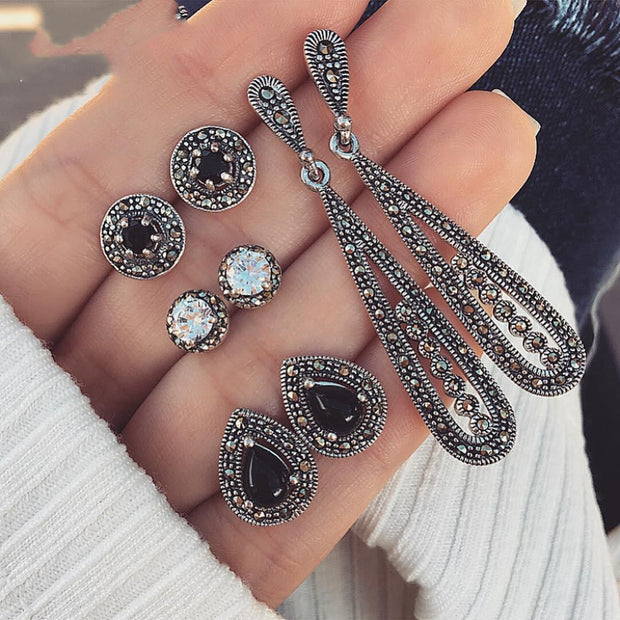 Jewelry dazzling crystal earrings