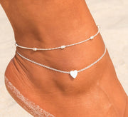 Pineapple Pendant Anklet Beads Summer Beach Foot Jewelry Fashion Style Anklet