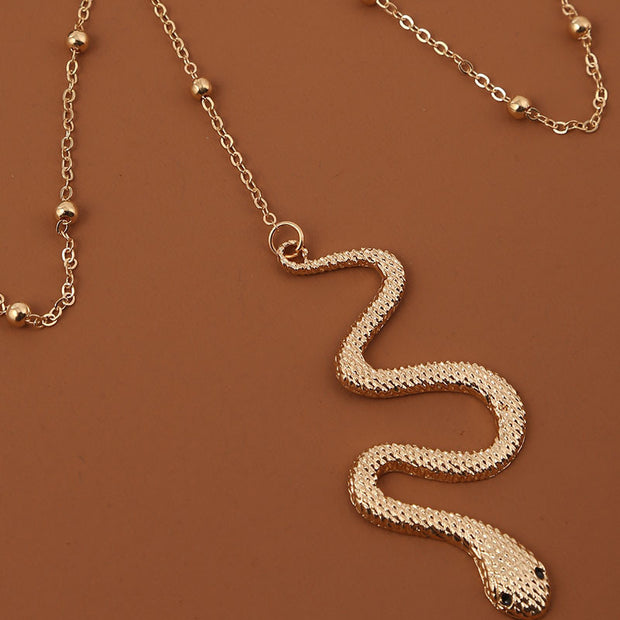 Big Snake Pendants Leg Chain