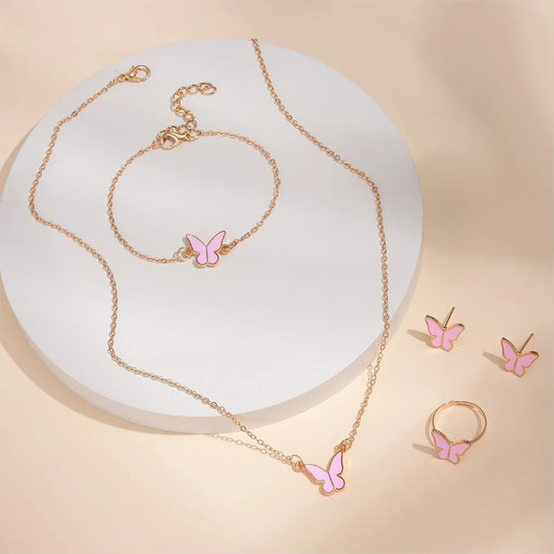 Butterfly Pendants Necklace