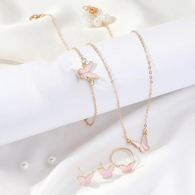 Butterfly Pendants Necklace