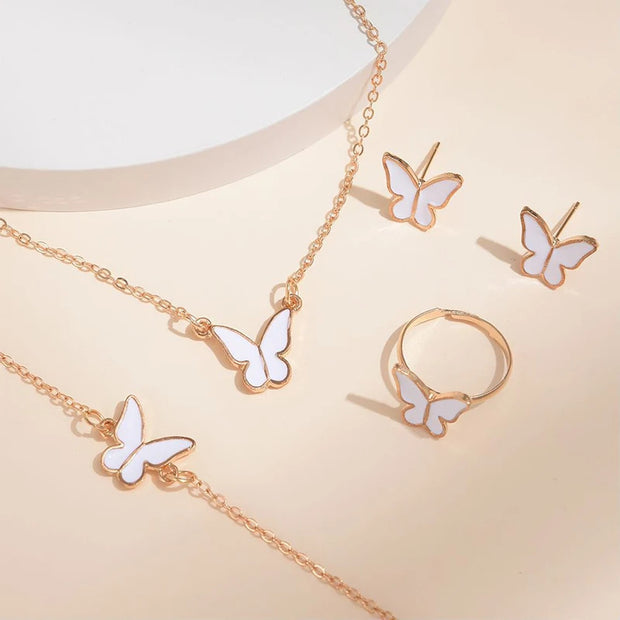 Butterfly Pendants Necklace